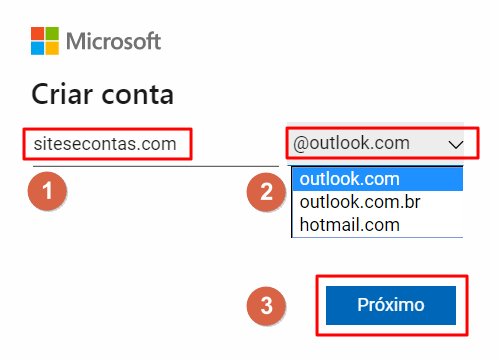 Como Cadastrar Ou Criar Uma Conta De E Mail Do Outlook Hotmail Mundocontas