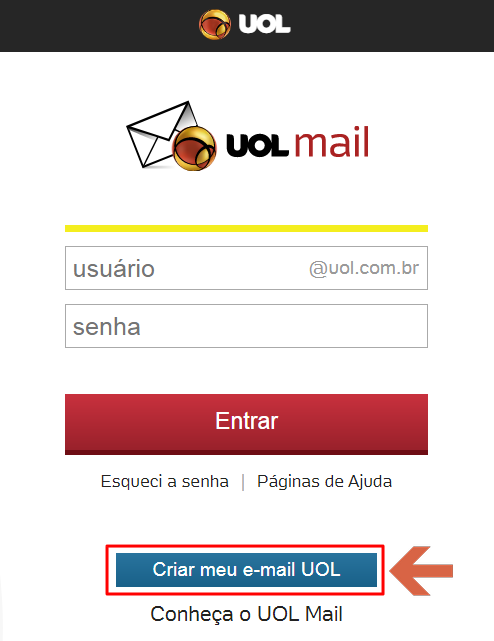 Como cadastrar-se ou criar conta no UOL Mail - MundoContas